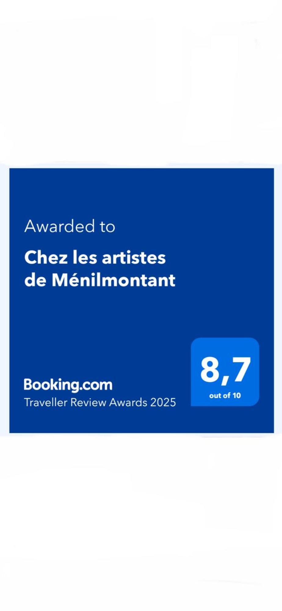 Apartamento Chez les artistes de Ménilmontant París Exterior foto